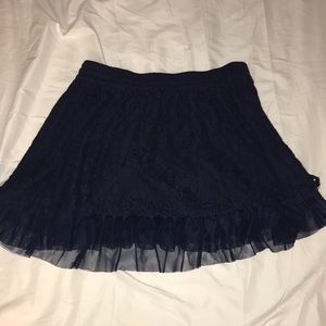 Cherokee navy blue circle skirt-Kids size 10/12